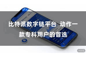比特派数字链平台 动作一款专科用户的首选
