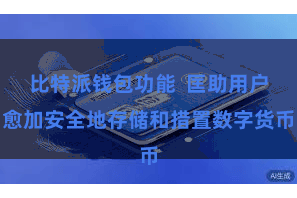 比特派钱包功能 匡助用户愈加安全地存储和措置数字货币