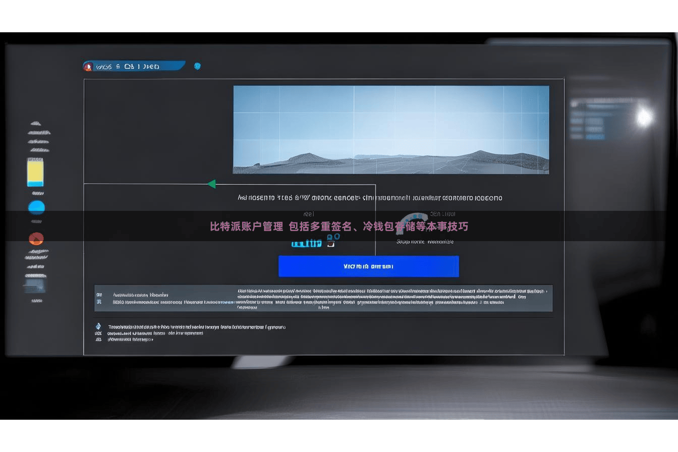 比特派账户管理  包括多重签名、冷钱包存储等本事技巧