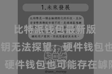 比特派钱包最新版  导致私钥无法探望；硬件钱包也可能存在罅隙
