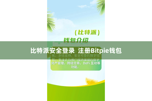 比特派安全登录  注册Bitpie钱包
