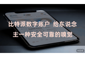 比特派数字账户  给东说念主一种安全可靠的嗅觉