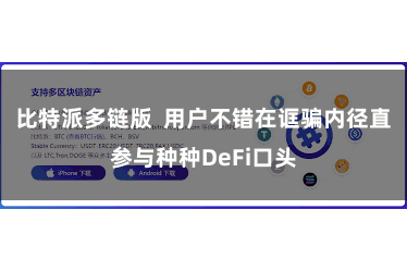 比特派多链版  用户不错在诓骗内径直参与种种DeFi口头