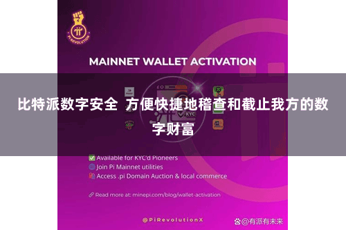 比特派数字安全  方便快捷地稽查和截止我方的数字财富