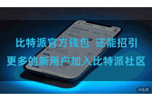 比特派官方钱包  还能招引更多的新用户加入比特派社区